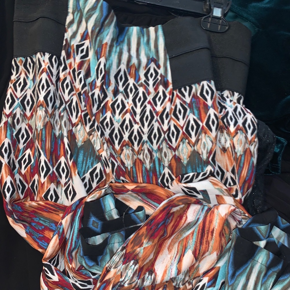 Multicolored Palazzo